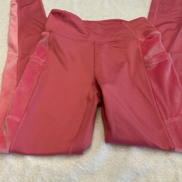Active USA Pink Leggings - Picture 1 of 6